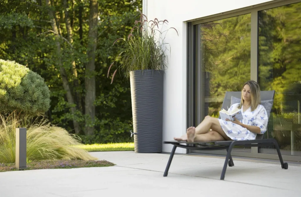 Regenspeicher / Regentonne NATURA 2in1 350 L, graphite grey