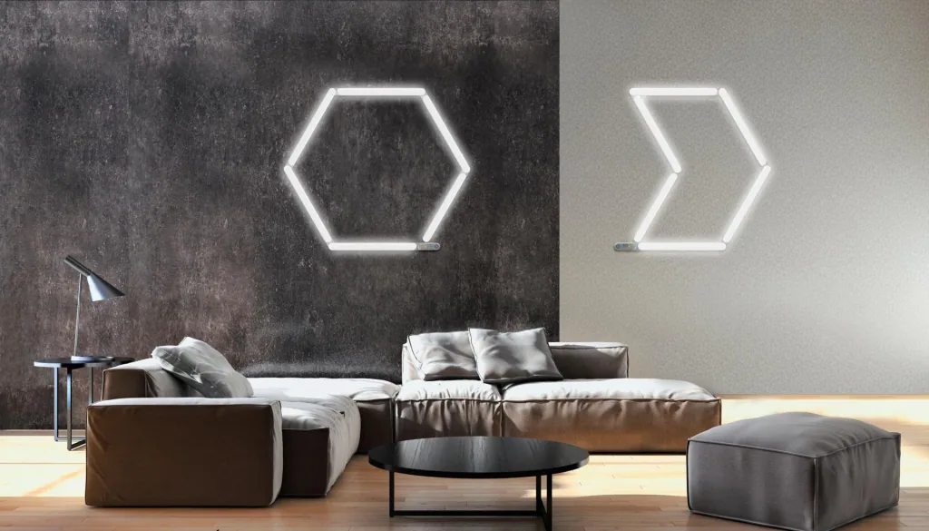 LED Unterbauleuchte FLEXLIGHT Add On 32,4 cm, 3,4 W, Farbe silber