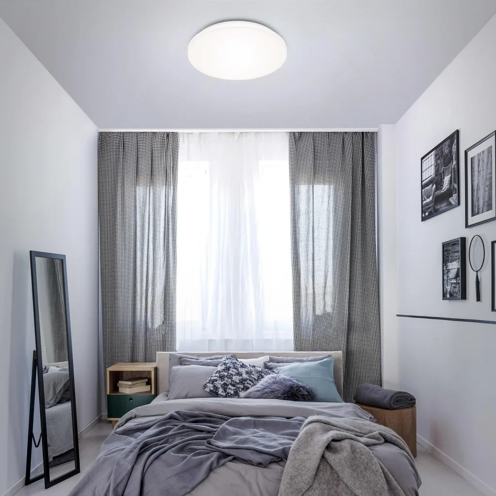 Rahmenloses LED Panel, rund, Ø 30, 12 Watt, weiß