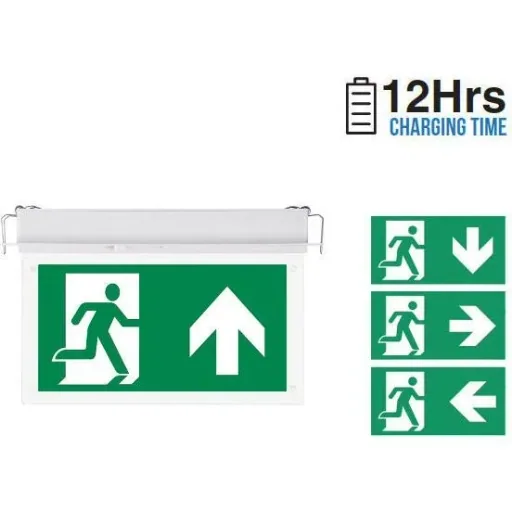 VT-522-S Notleuchte - LED - Anbauleuchte - 2W - IP20