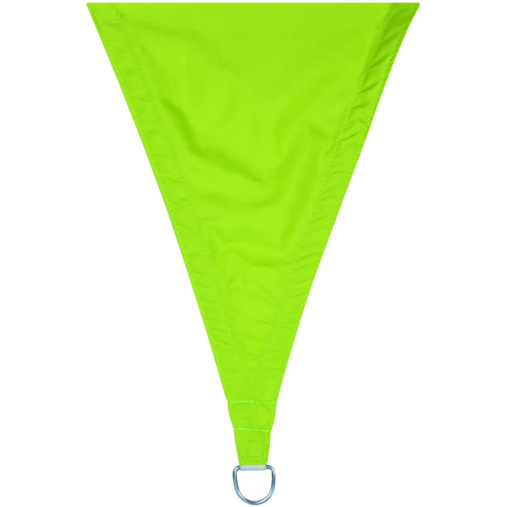 sonnensegel - quadratisch - 3.6 x 3.6 m - lime grün