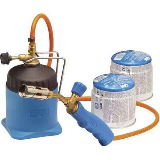 Lötbrenner LM 3000 - 650°C - Inkl. 2 Gaskartuschen