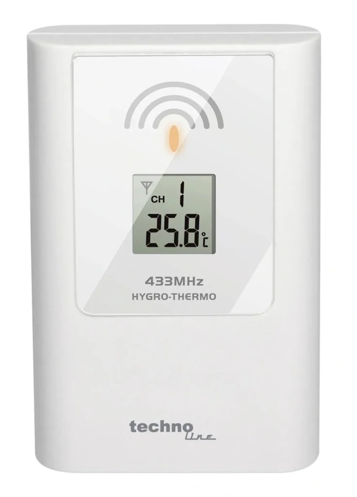 Funkuhr mit Wetteranzeige + Weckalarm incl. Außensensor