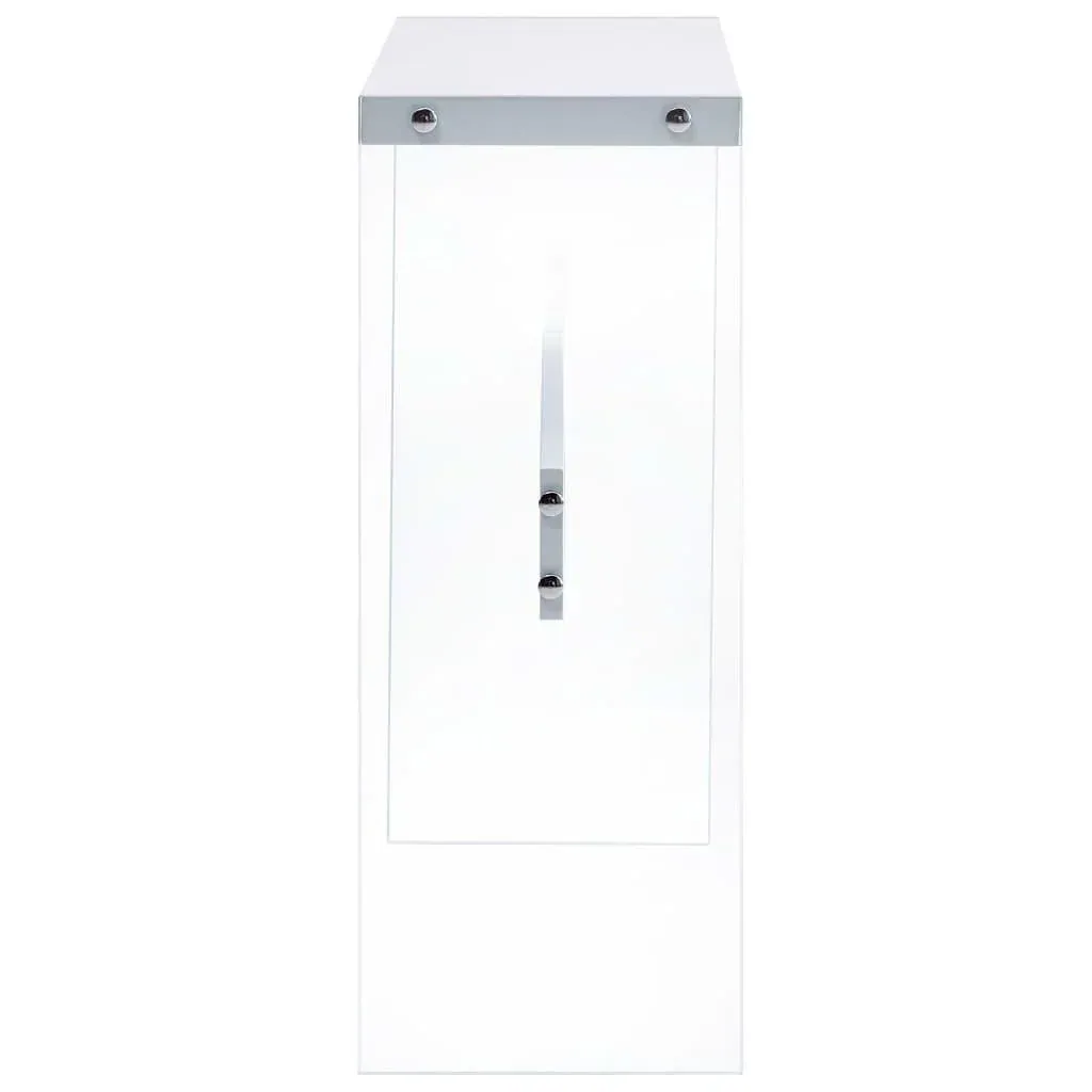 Wandtisch 82x29x75,5 cm MDF weiß