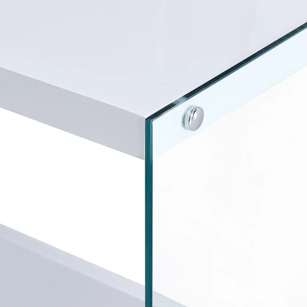 Wandtisch 82x29x75,5 cm MDF weiß