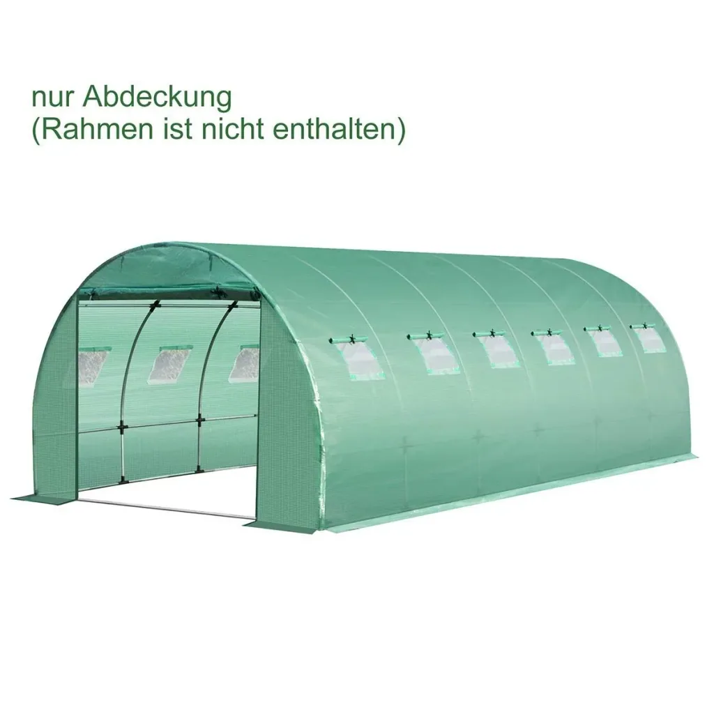 Abdeckung für Tunnel-Gewächshaus 300 cm x 200 cm x 200 cm
