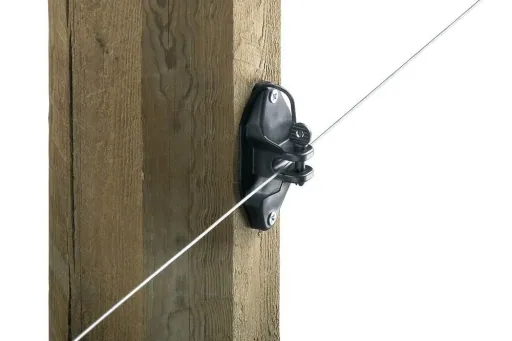 Isolator Pinlock, schwarz, 25 Stück