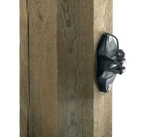 Isolator Pinlock, schwarz, 25 Stück