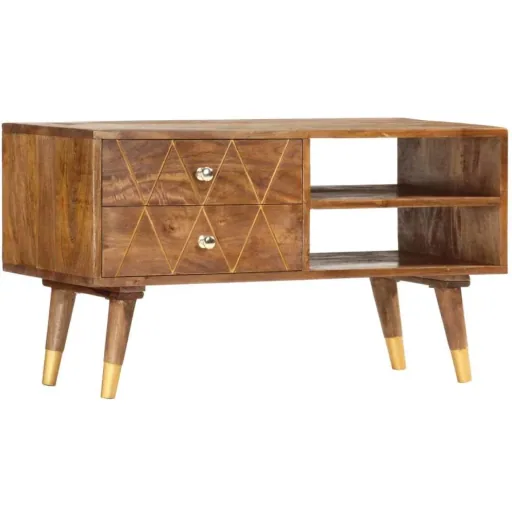 TV-Schrank 85x35x47 cm Mango-Massivholz