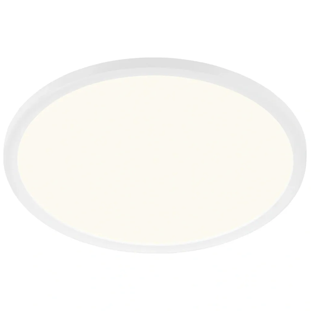 Ultraflaches LED Panel, rund, Ø 42 cm, 3000 Lumen, 22 Watt, weiß