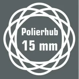 Exzenter Poliermaschine - 900 Watt - 15 mm Hub - im XXL Set
