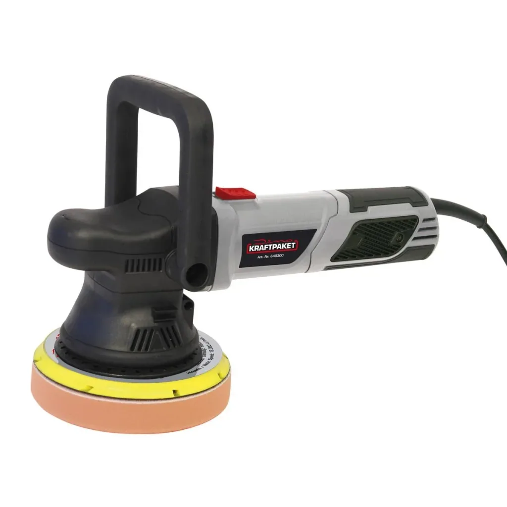 Exzenter Poliermaschine - 900 Watt - 15 mm Hub - im XXL Set