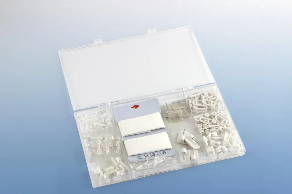 Gardinen-Zubehör-Set, 130-teilig