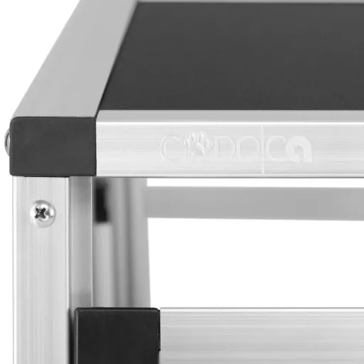 Hundetransportbox XL 98x70x51cm Aluminium