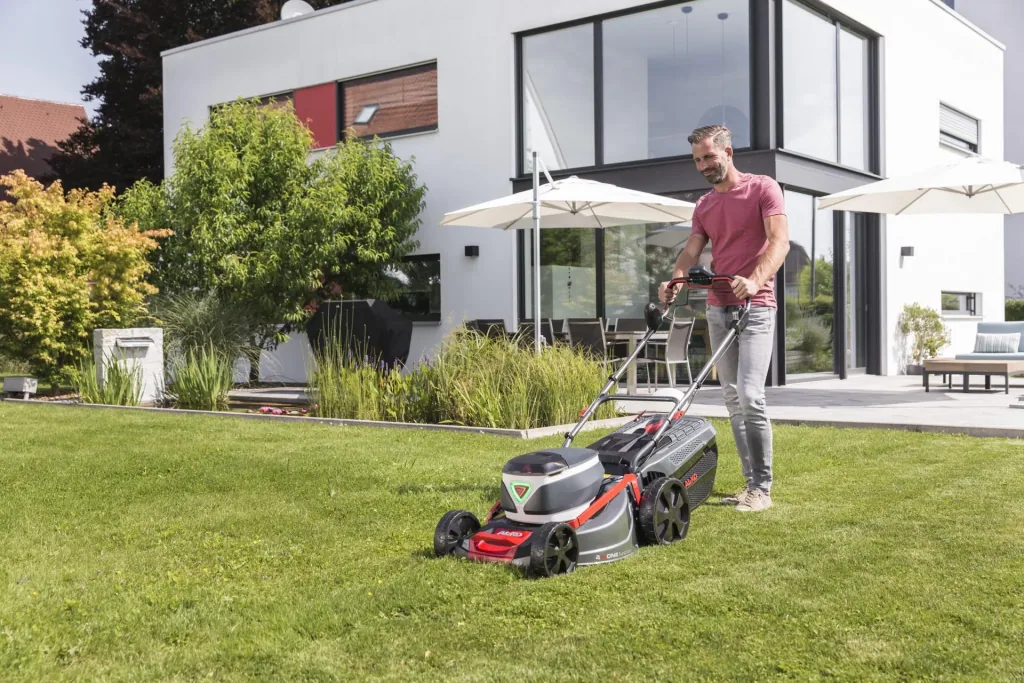36 V ENERGY FLEX Akku-Rasenmäher 512 Li VS-W Premium - inkl. 2 Akku und Ladegerät
