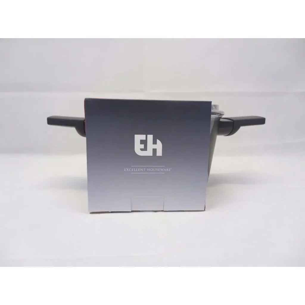 Kasserolle - Eintopf mit Deckel - 20 cm - Schwarz Kasserolle - Eintopf mit Deckel - 20 cm - Schwarz