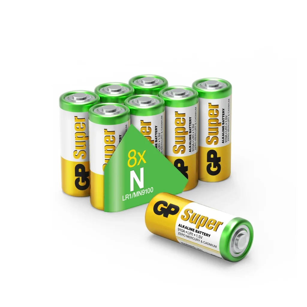 SUPER Lady N (LR01) Alkaline Batterien, 1,5V - 8 Stück