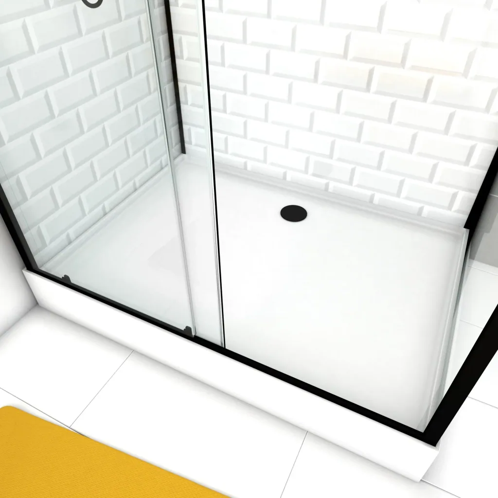 Komplettdusche "White Stone" 80 x 110 x 230 cm