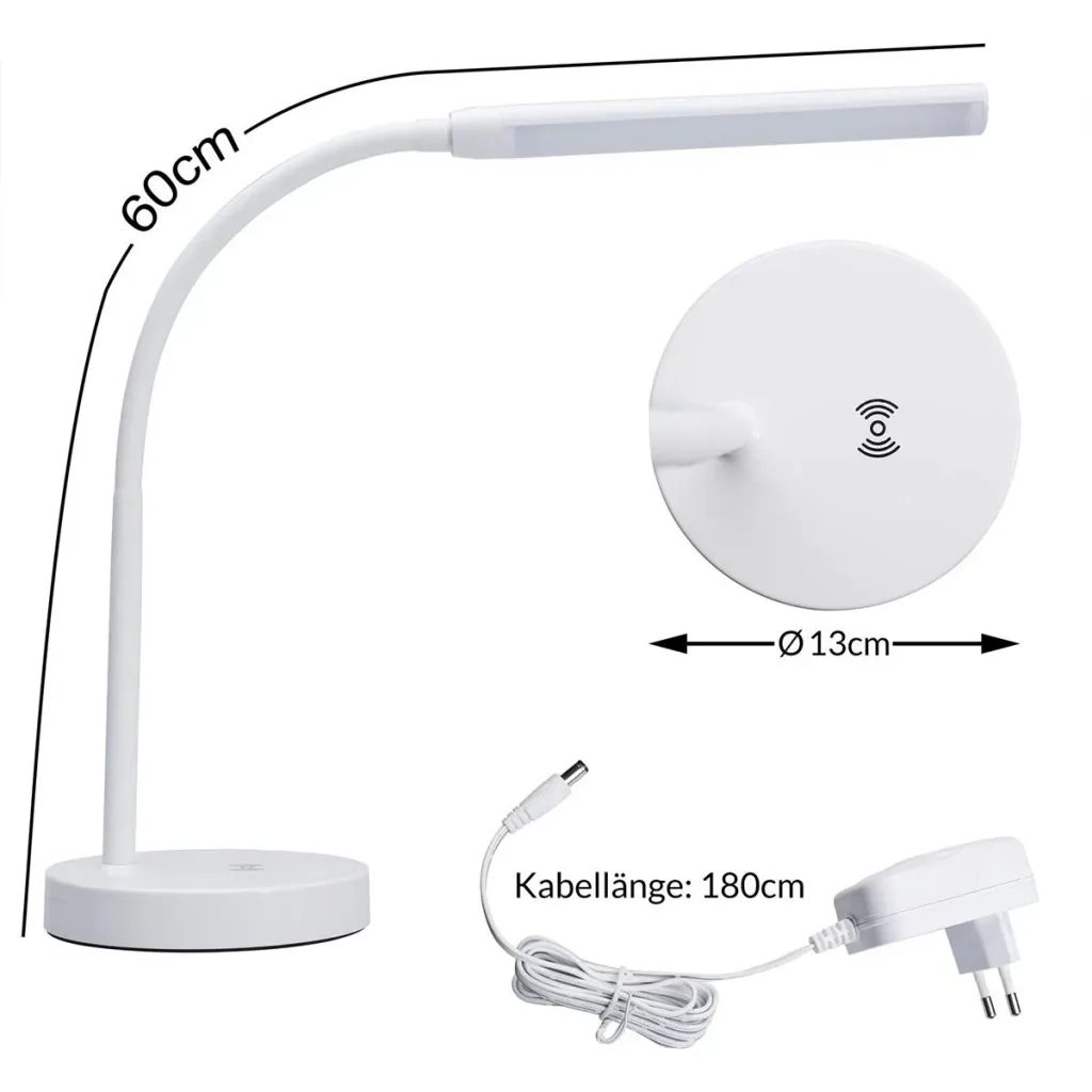 LED-Schreibtischlampe mit Telefon-Ladegerät