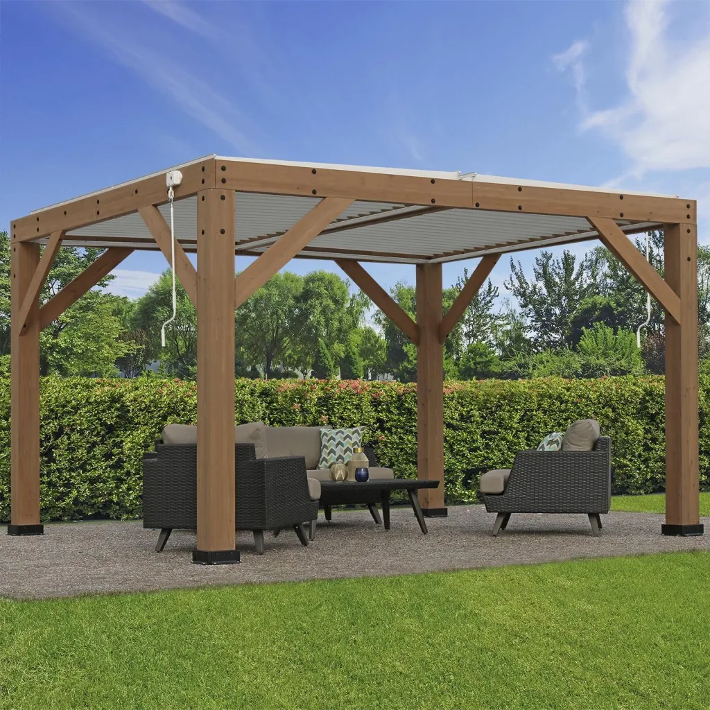 Westmann Pergola Karl mit Lamellendach
