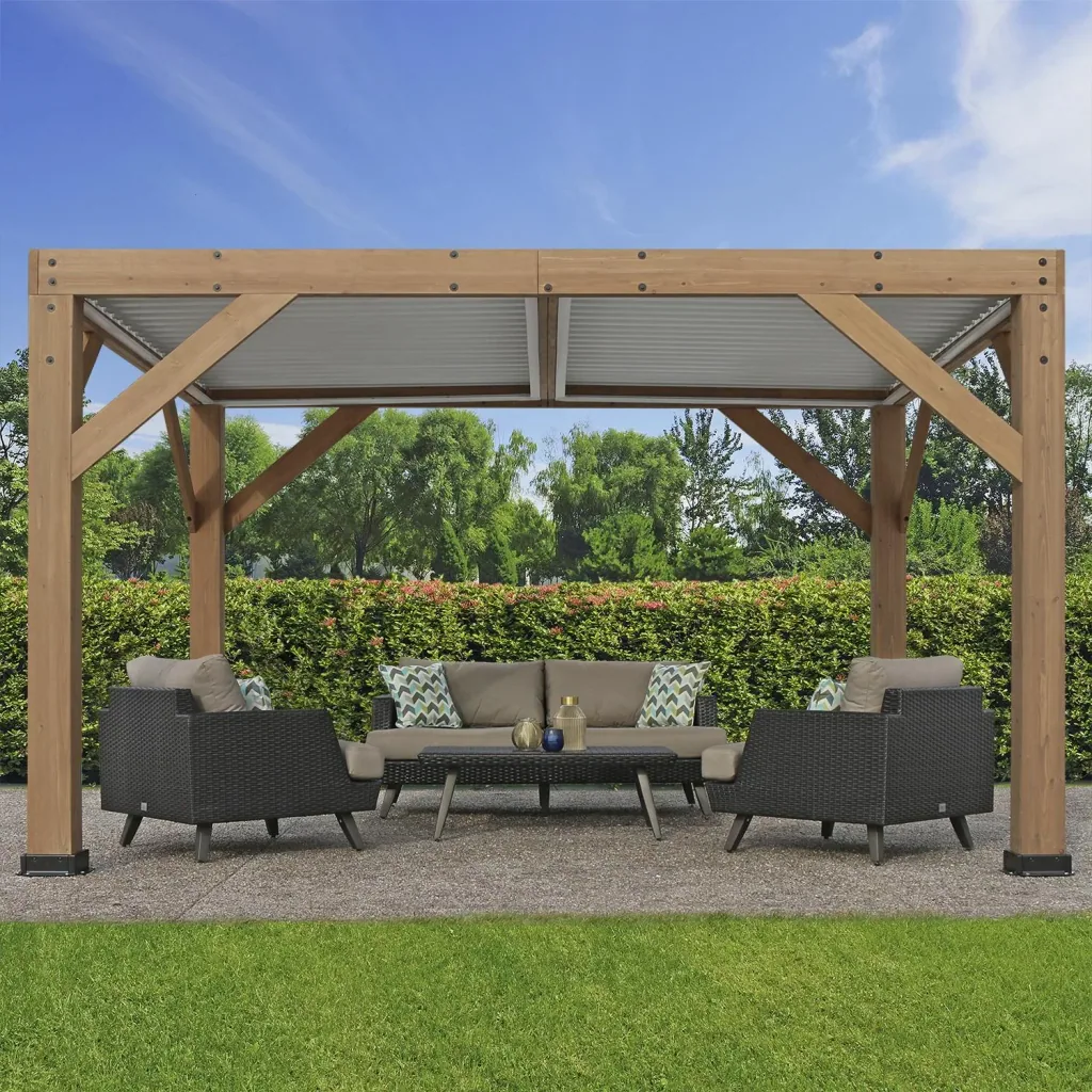 Westmann Pergola Karl mit Lamellendach