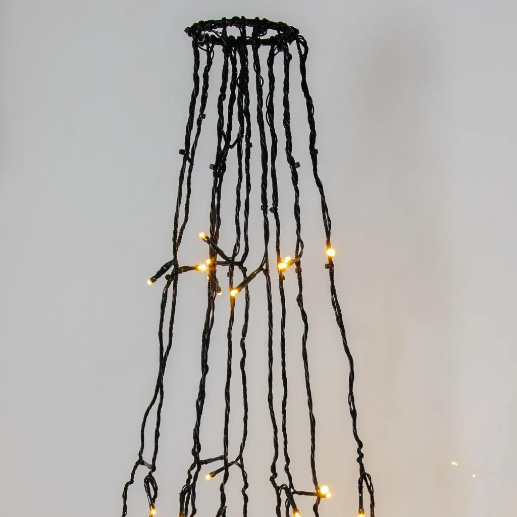 Lichterschnüre mit 360 LEDs für den Innen- und Außenbereich
