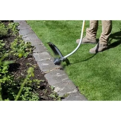 Benzin-Grasschneider mit teilbarem Schneidausleger und Kinzo Gartenabfallsack 30L - 40cm Schnittbreite