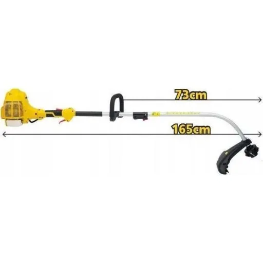 Benzin-Grasschneider mit teilbarem Schneidausleger und Kinzo Gartenabfallsack 30L - 40cm Schnittbreite