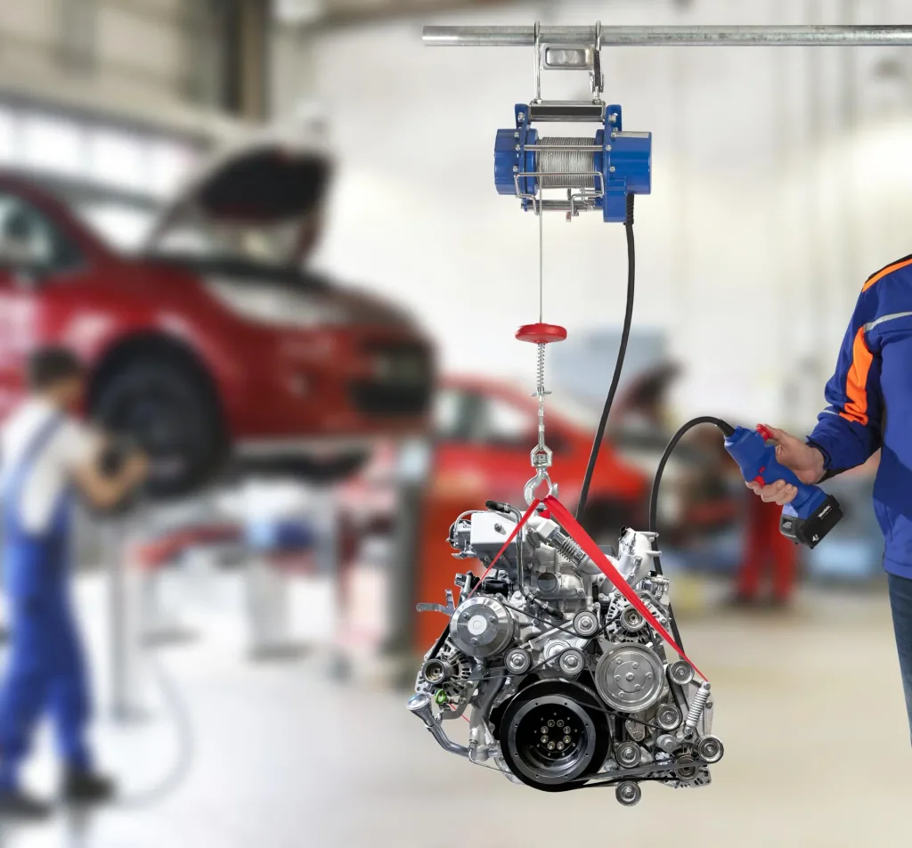 18V Seilhebezug WS18SH200 - ohne Akku und Ladegerät -