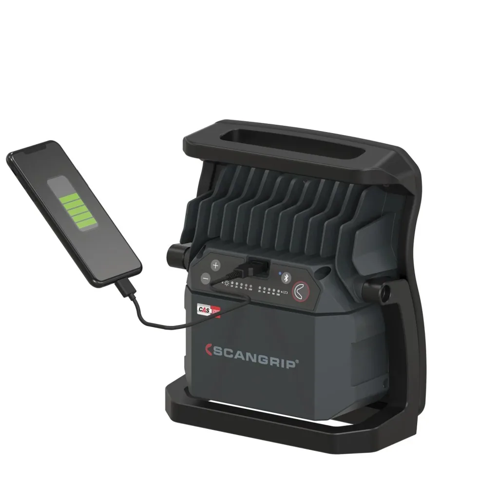 Handflutlichtstrahler NOVA 10 CAS mit abnehmbarem Diffuser L
