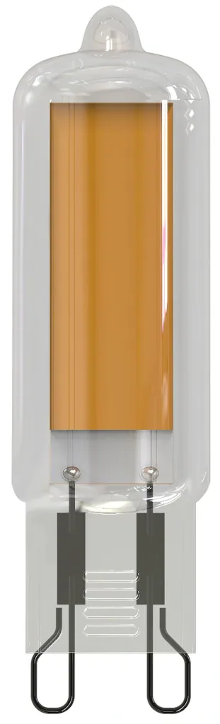 LED Hochvolt-Stiftsockel Lampe mit 4 Watt, G9, warmweiß - 2 Stück + 1 Stück GRATIS dazu