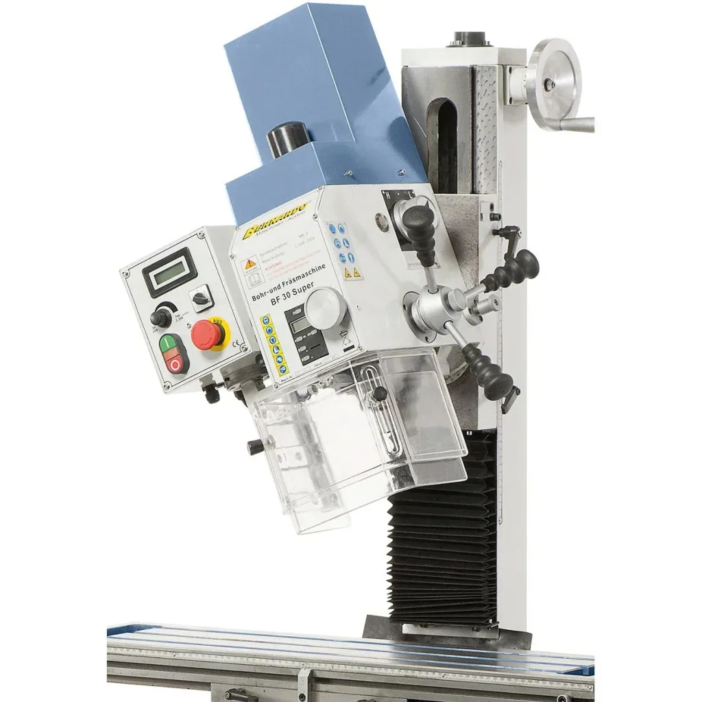 Bernardo BF 30 Super-Bohr- und Fräsmaschine + X-Feed und digitale