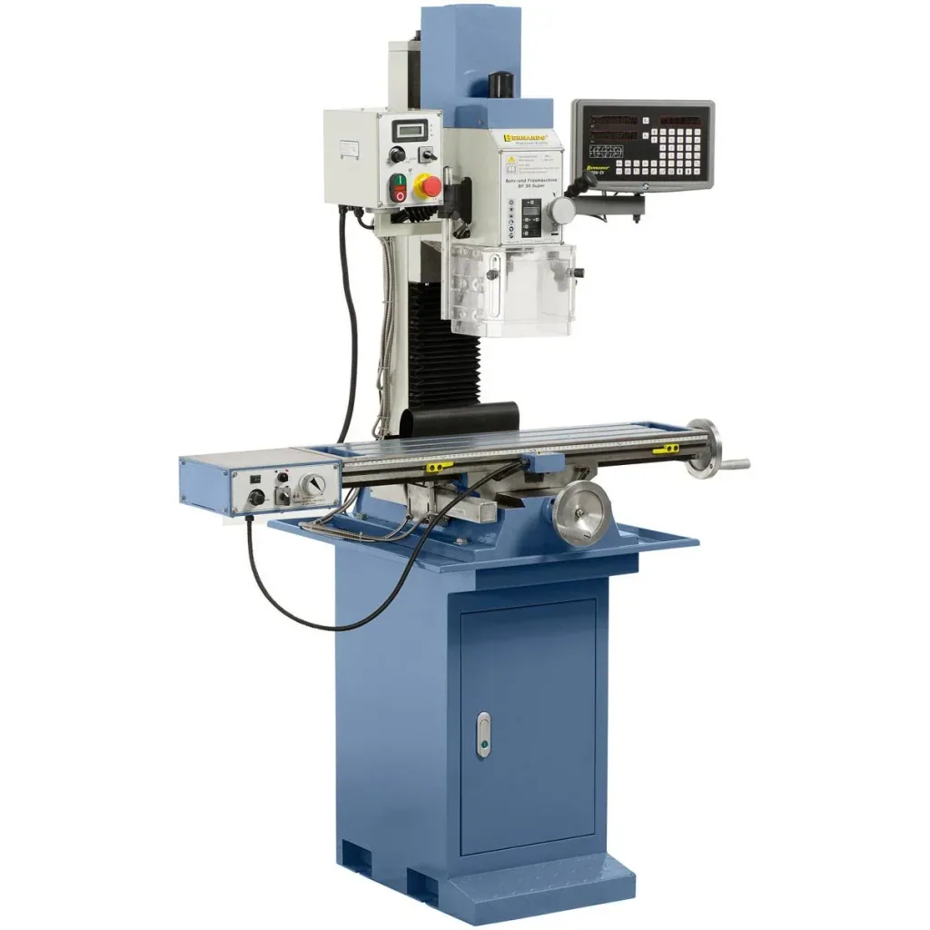 Bernardo BF 30 Super-Bohr- und Fräsmaschine + X-Feed und digitale