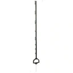 Kunststoffpfosten mit Steigrohr, 158Cm, Grün, 5 Stück
