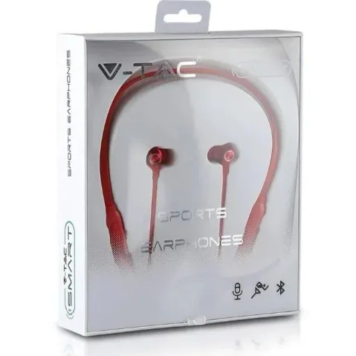 VT-6166 Headset Sport bluetooth - In-Ear-Kopfhörer - rot