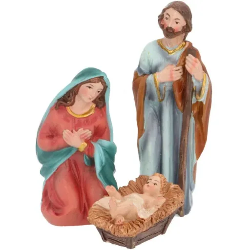 Krippenfiguren - Weihnachtsfiguren für die Krippe - Set mit 9 Stück