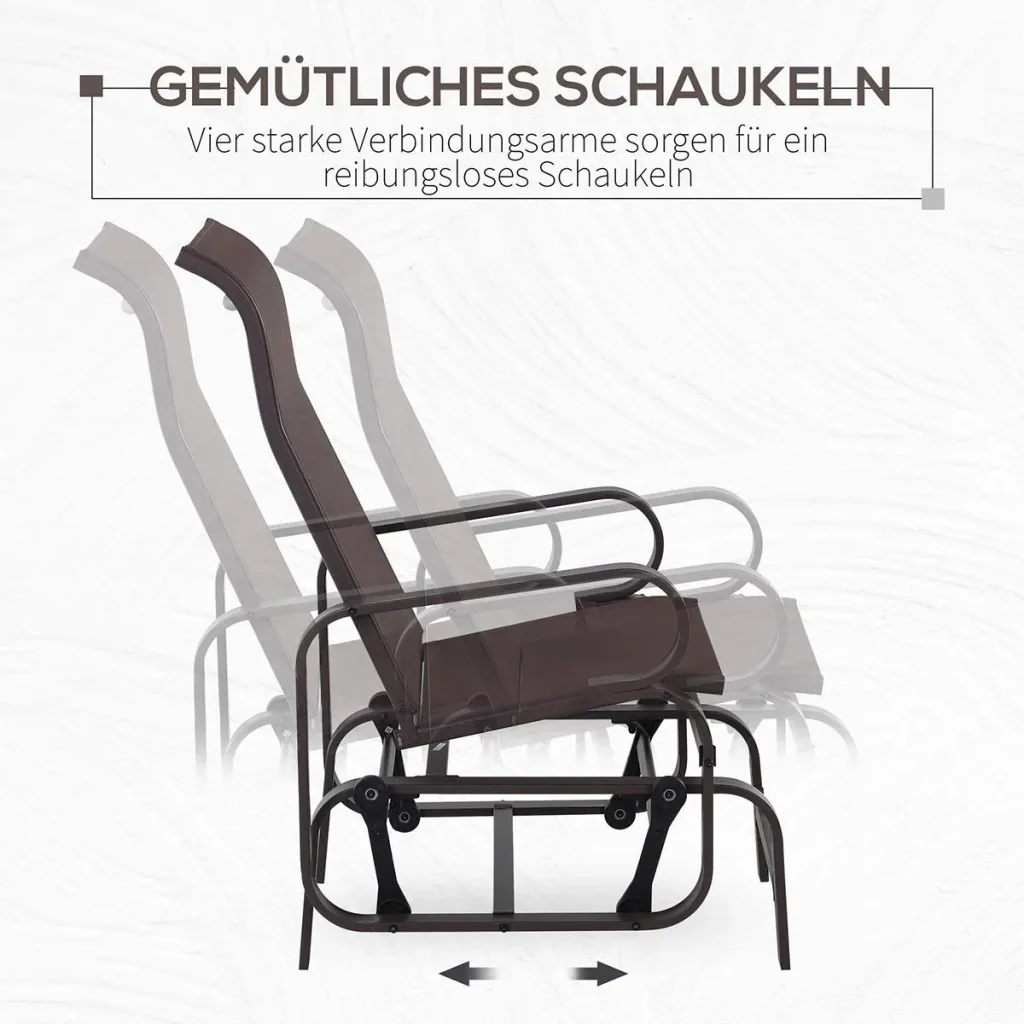 Schaukelstuhl Garten Gartenstuhl R