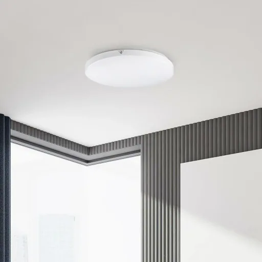 VT-8066 LED-Deckenleuchte - Weiß - Rund - Geeignet für Badezimmer