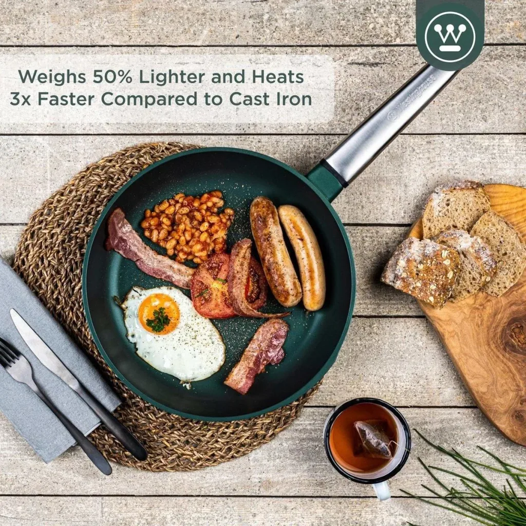 Performance Series Topfset - Grillpfanne 28 cm + Bratpfanne 28 cm - Grün