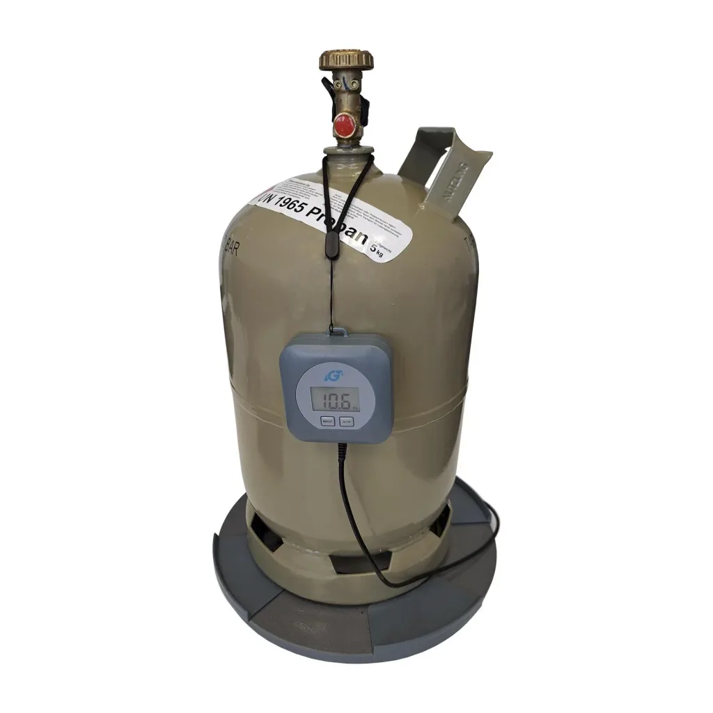 Gasflaschen-Waage, digital für Propangasflaschen von 5 bis 11 kg