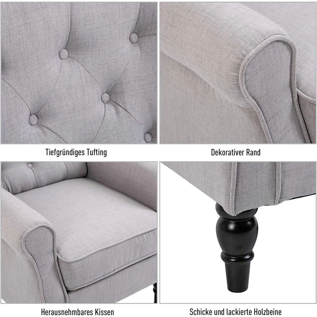 Relaxsessel mit Tufting