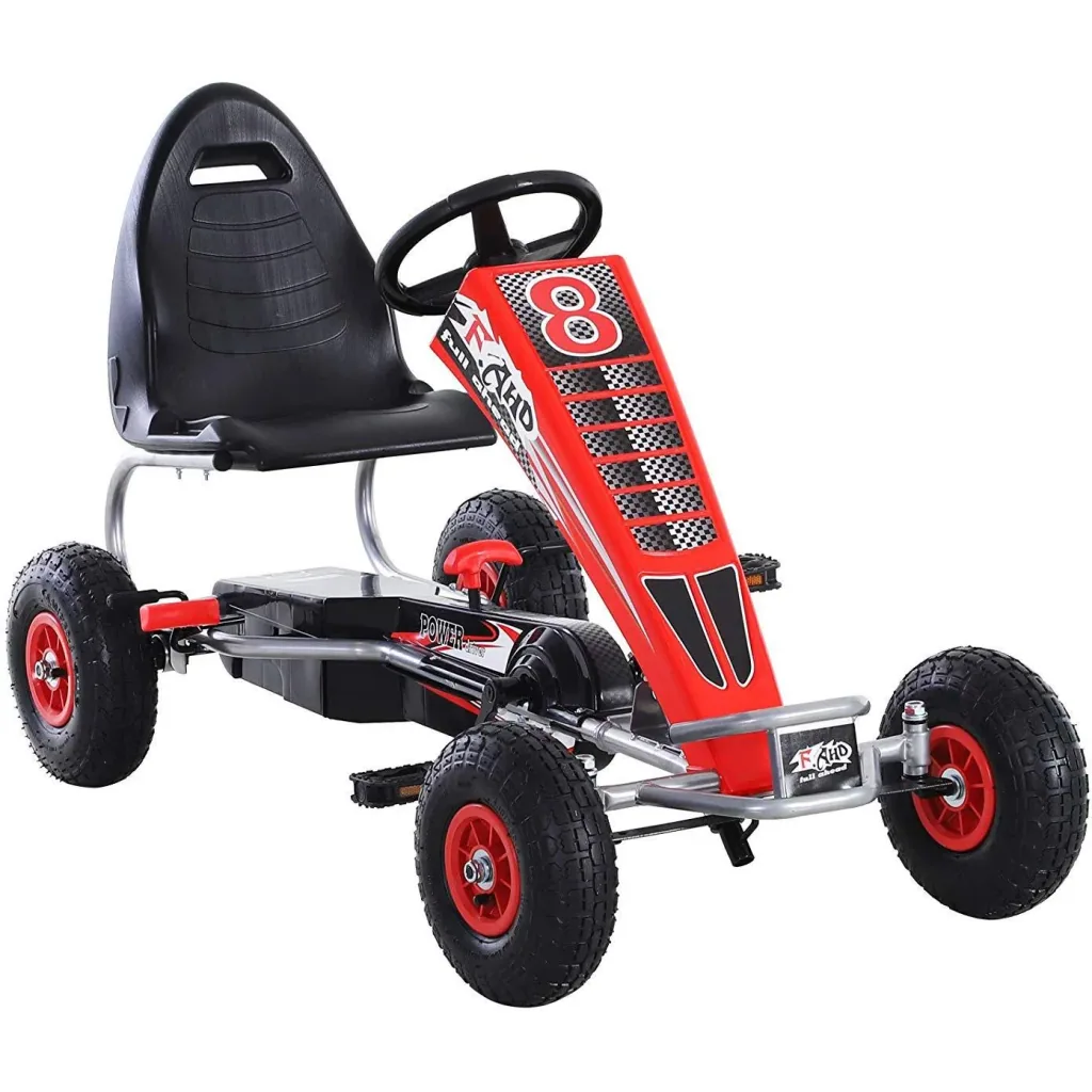 Go-Kart mit Handbremse