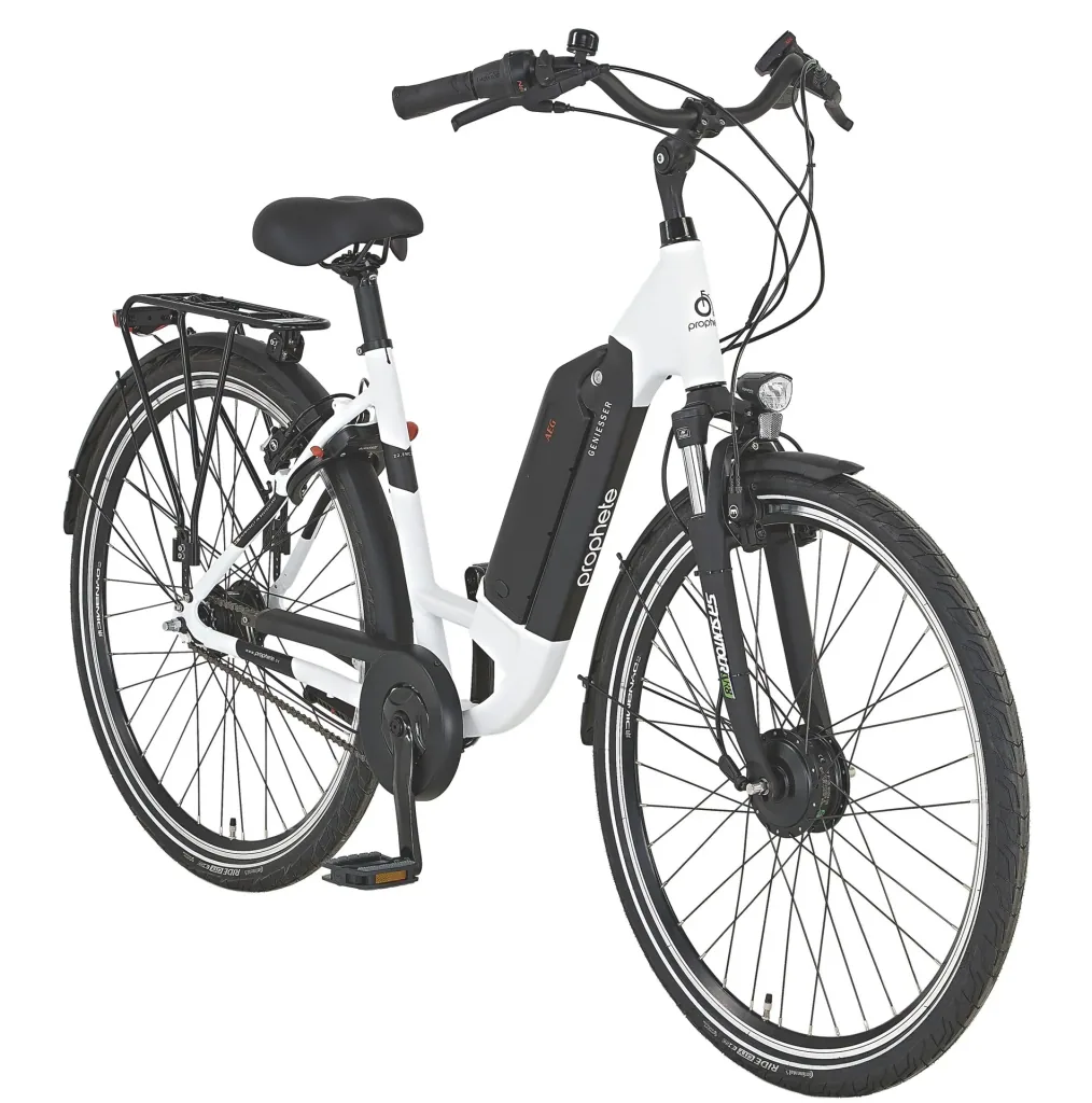 GENIESSER 22.EMC.20 City E-Bike 28" AEG EasyDrive  Damen Wave 28": Rahmengröße 48cm