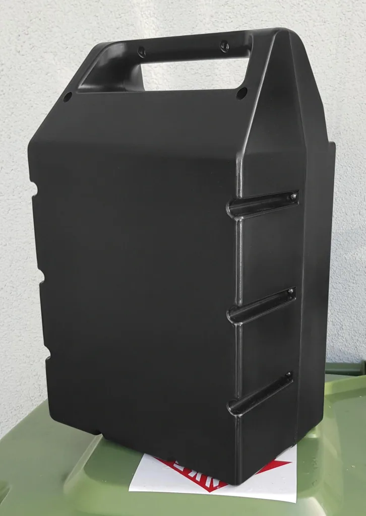 Elektro-Roller La Potenza, 45 km/h, 3000 Watt, 60V/20 Ah Lithium-Ionen Akku, schwarz