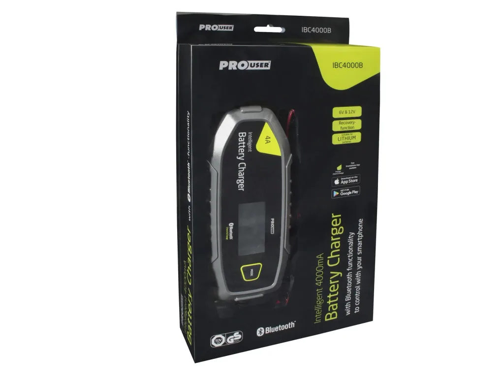 Mikroprozessor Batterie-Ladegerät IBC4000B mit Bluetooth