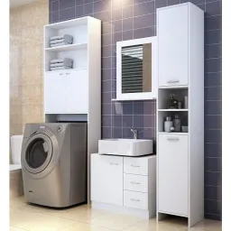 Badezimmerschrank mit verstellbarem Regal