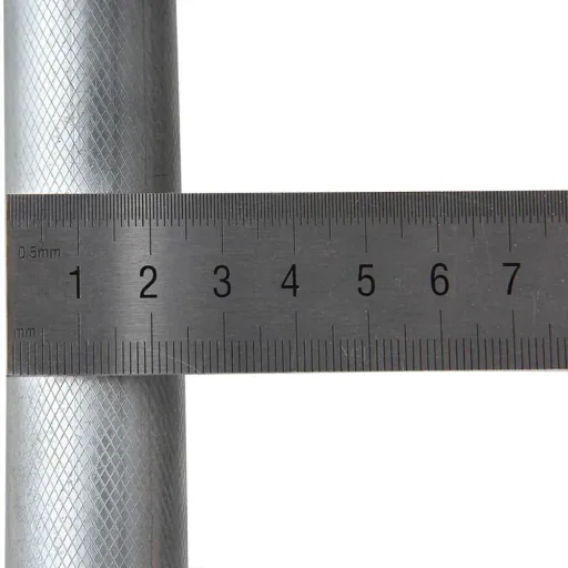 Trampolintreppe 76 cm / 2 Metallstufen