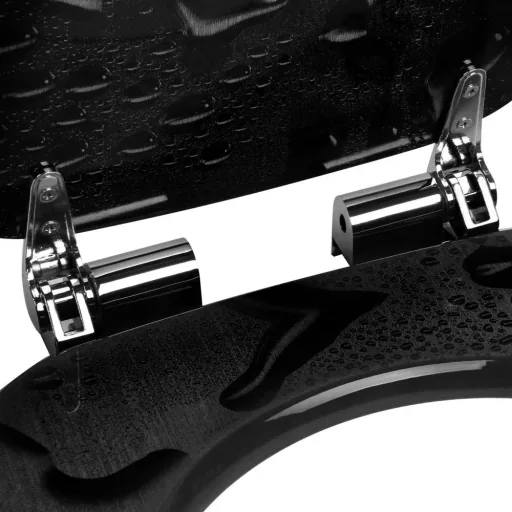 Toilettensitz Waterdrops mit Absenkautomatik und Edelstahlscharnieren