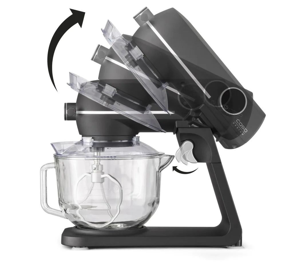 Küchenmaschine KM1800 Black G, Glasschüssel