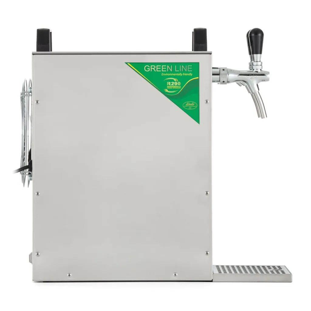 Zapfanlage Kontakt 70 2-leitig Trockenkühlgerät Bierzapfanlage, 90 Liter/h, Green Line